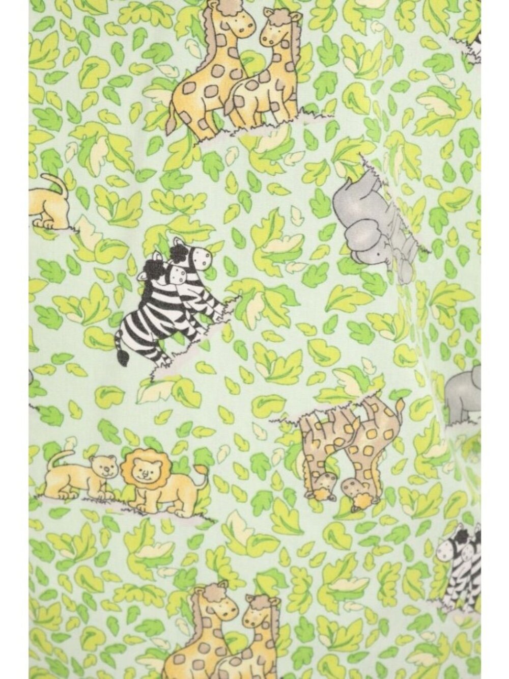 Cottagecore Scrub Top Women XS Green Safari Animal Whimsical Medical Lab VTG Y2K - Picture 7 of 10